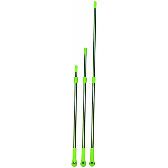 Spokar Green Line GL telescopic stick stainless steel 76-129 cm, hinge