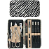 Kellermann 3 Swords Luxury manicure 11 piece Fashion Materials in current fashion material Zebra 56210 FN