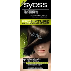 Syoss ProNature long-lasting hair color 4-1 medium brown