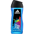 Adidas Team Five 2 in 1 shower gel for body and hair for men 400 ml