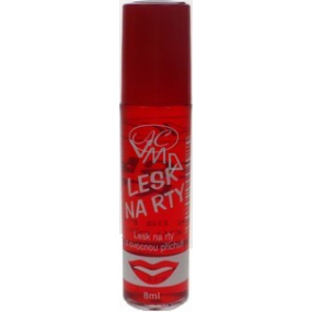 AC Cherry Roll-on lip gloss with fruit flavor 8 ml