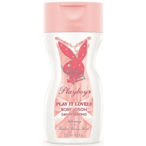 Playboy Play It Lovely body lotion for women 250 ml