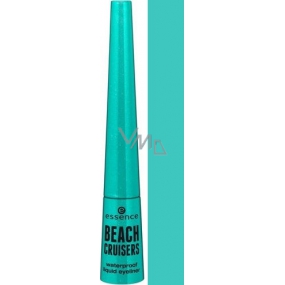 Essence Beach Cruisers Liquid Waterproof Liquid Eyeliner 02 Keep Calm And Go To The Beach! 3 ml