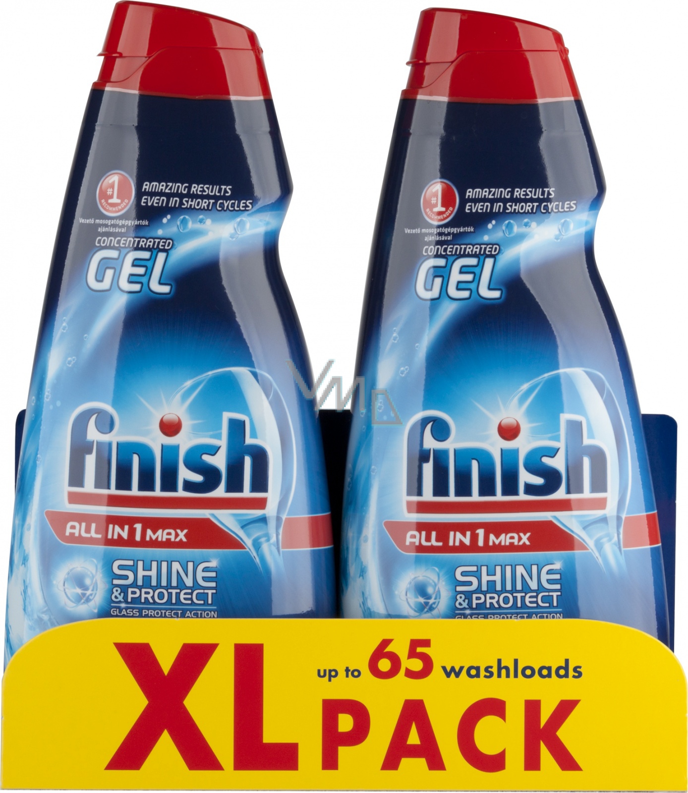 Finish All in 1 Max Shine & Protect dishwasher gel 2 x 650 ml VMD