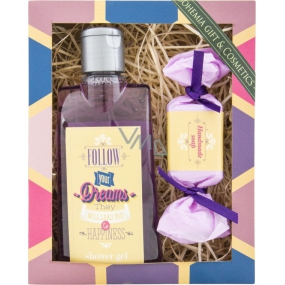 Bohemia Gifts Follow Your Dreams shower gel 200 ml + handmade soap 30 g, cosmetic set