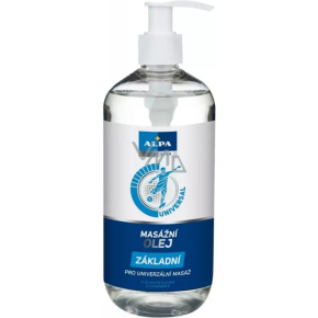 Alpa Sport Star Universal Basic Massage Oil with Olive Oil and Vitamin E 500 ml Alpa Sport Star Universal Basic Massage Oil with Olive Oil and Vitamin E 500 ml