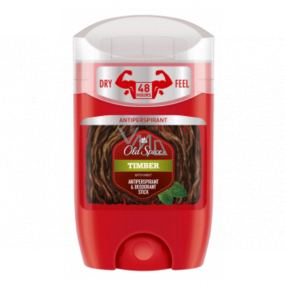 Old Spice Timber with Mint antiperspirant deodorant stick for men 50 ml