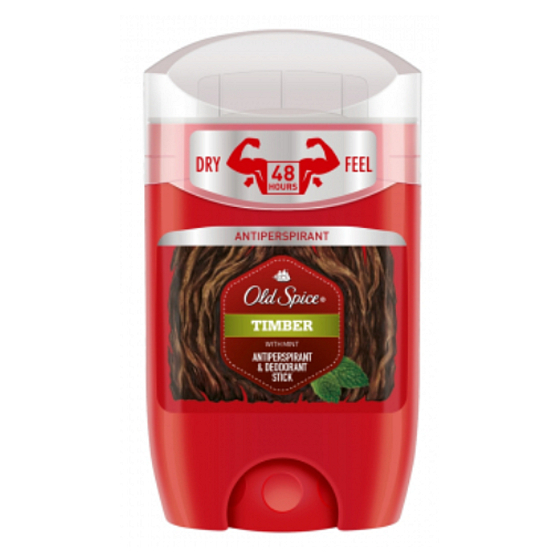 Old Spice Timber with Mint antiperspirant deodorant stick for men 50 ml
