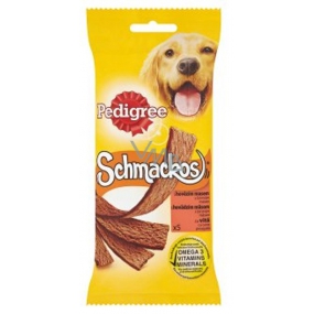 Pedigree Schmackos with beef supplementary food for adult dogs 43g