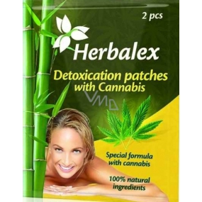 Herbalex Detoxification patches with cannabis 2 pieces