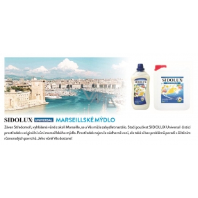 DÁREK Sidolux Universal Marseillské mýdlo 50 ml