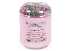 Heart & Home Climbing rose Soy scented candle medium burns up to 30 hours 110 g