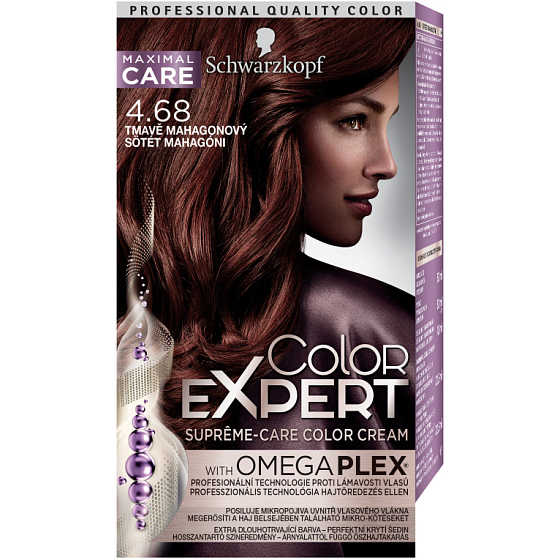Schwarzkopf Color Expert hair color 4.68 Dark mahogany