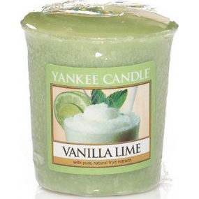 Yankee Candle Vanilla Lime - Vanilla with lime scented candle votive 49 g