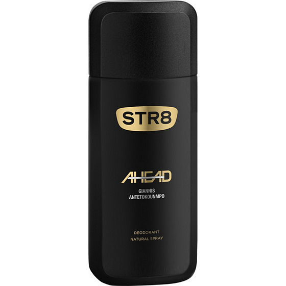 Str8 Ahead perfumed deodorant glass for men 85 ml