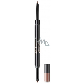 Artdeco Brow Duo eyebrow pencil with foam applicator 16 Deep Forest 0.3 g