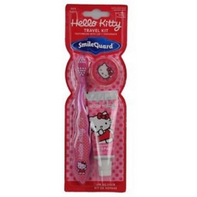 Hello Kitty Soft toothbrush 3+ + Strawberry toothpaste 28 ml for children gift set