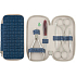 Dup Manicure Viki leather 6 piece Blue pattern 230401-299