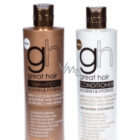 Baylis & Harding Coconut Oil Moisturizing Hair Shampoo 500 ml + Conditioner 500 ml, Cosmetic Set