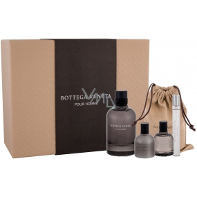 Bottega Veneta pour Homme eau de toilette for men 90 ml + aftershave 30 ml + eau de toilette 10 ml + shower gel 30 ml, gift set