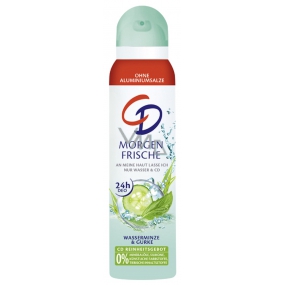 CD Wasserminze and Curke - Mint and Cucumber body deodorant spray for women 150 ml