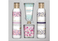 Baylis & Harding Forest Bell and Flower Meadow washing gel 250 ml + shower cream 250 ml + hand cream 30 ml + scented candle 60 g, cosmetic set