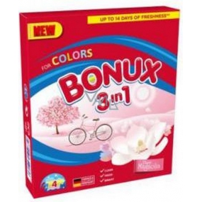 Bonux Color Magnolia 3 in 1 washing powder for colored laundry 4 doses of 300 g