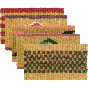 Spokar Mat Dutch Coconut Fiber. Various color motives 56 x 32 cm 1 piece