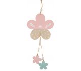 Wooden flower for hanging 30 cm