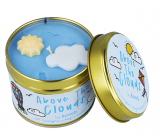 Bomb Cosmetics Above The Clouds - Above The Clouds Scented natural, handmade candle in a tin can burns for up to 35 hours