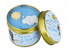 Bomb Cosmetics Above The Clouds - Above The Clouds Scented natural, handmade candle in a tin can burns for up to 35 hours