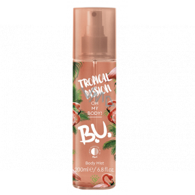 B.U. Tropical Passion Body Mist perfumed body spray for women 200 ml