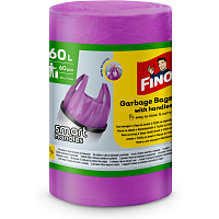 Fino Color trash bags, 60 l, 13µm, 60 pcs
