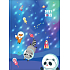 Albi Diary 2021 - 2022 shining student Universe 14.7 cm x 20.8 cm x 1.5 cm