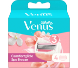 Gillette Venus ComfortGlide Spa Breeze replacement heads 4 pieces for women