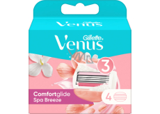 Gillette Venus ComfortGlide Spa Breeze replacement heads 4 pieces for women