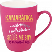 Albi Velvet mug Best friend pink 300 ml