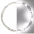 Emos Christmas nano chain silver 1,9 m, 20 LEDs, cold white + timer