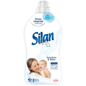 Silan Sensitive & Baby concentrated fabric softener for sensitive skin 55 doses 1,375 ml