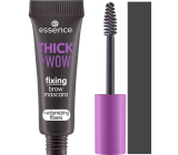 Essence Thick & Wow! eyebrow mascara with fibres 04 Espresso Brown 6 ml
