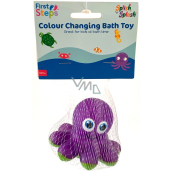 First Steps Splish Splash Colour changing octopus bath tub 7 x 9 cm 1 piece