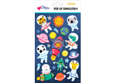 Ditipo Stickers Pop Up Universe 210 x 140 mm