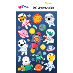 Ditipo Stickers Pop Up Universe 210 x 140 mm