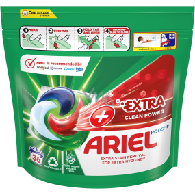 Ariel Extra Clean Power Universal Washing Gel Capsules 36 pieces 979,2 g