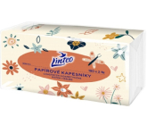 Linteo white paper handkerchiefs 2 ply 180 pcs in bag