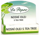 Dr. Popov Tea Tree Nasal oil roll-on for relaxing the airways 6 ml