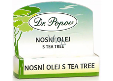 Dr. Popov Tea Tree Nasal oil roll-on for relaxing the airways 6 ml