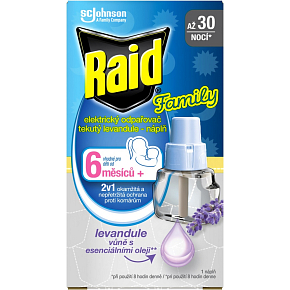 Raid refill for electric liquid evaporator 2-in-1, lavender, 21 ml