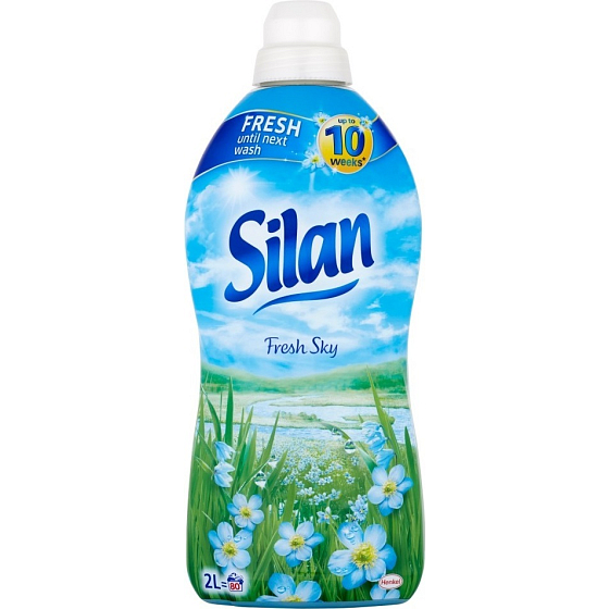 Silan Classic Fresh Sky fabric softener 80 doses 2 l