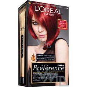 Loreal Paris Préférence Féria hair color P67 very intense red